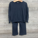 LS Ribbed Shirt & Flare Pants 4T