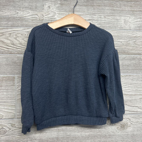 LS Ribbed Shirt & Flare Pants 4T