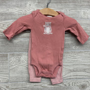 LS Bodysuit Embroidered Bear & Pants Stripes 3M
