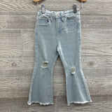 Flare Jeans Frayed 3T