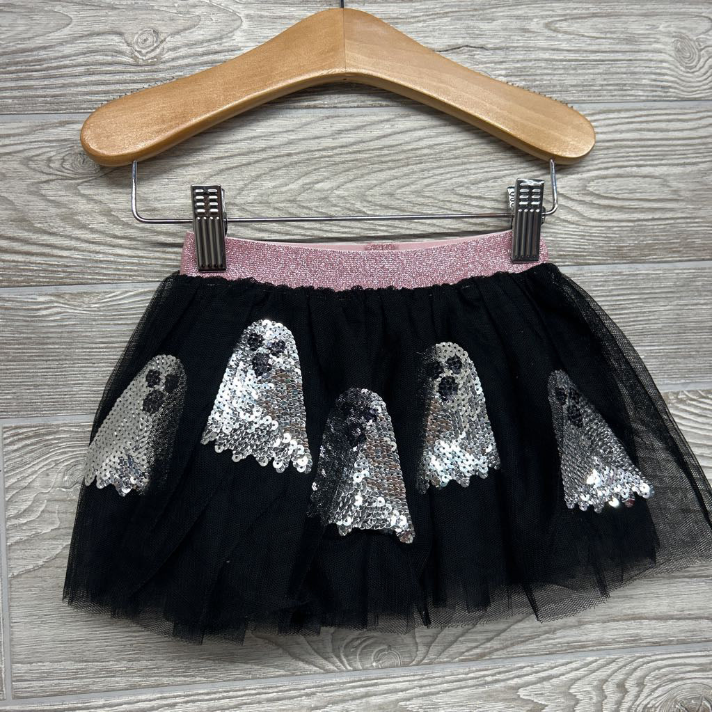 Tulle Skirt Sequin Ghosts 12M-2T