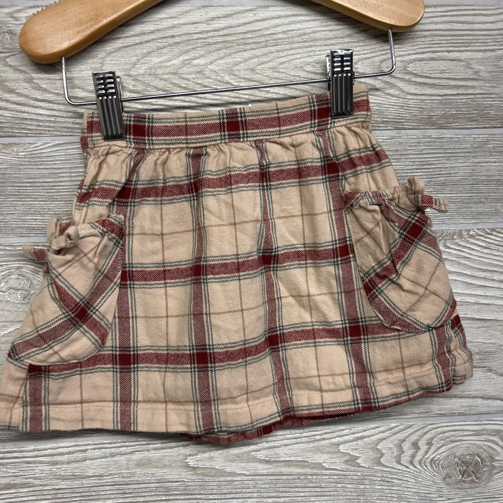 Plaid Skirt Bows 2T