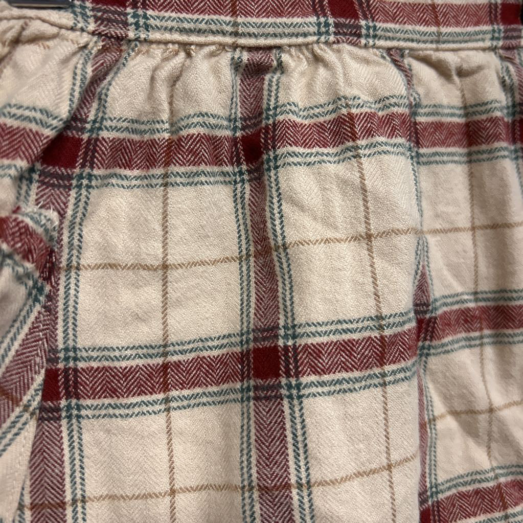 Plaid Skirt Bows 2T