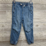 Chambray Pull On Drawstring Joggers 3T