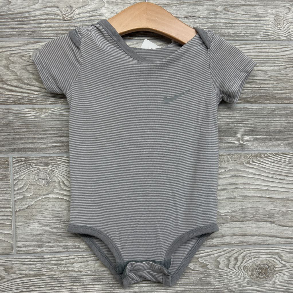 Bamboo Bodysuit Stripes & French Terry Joggers Swoosh 6M