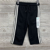 NEW French Terry Pants Side Stripes 2T