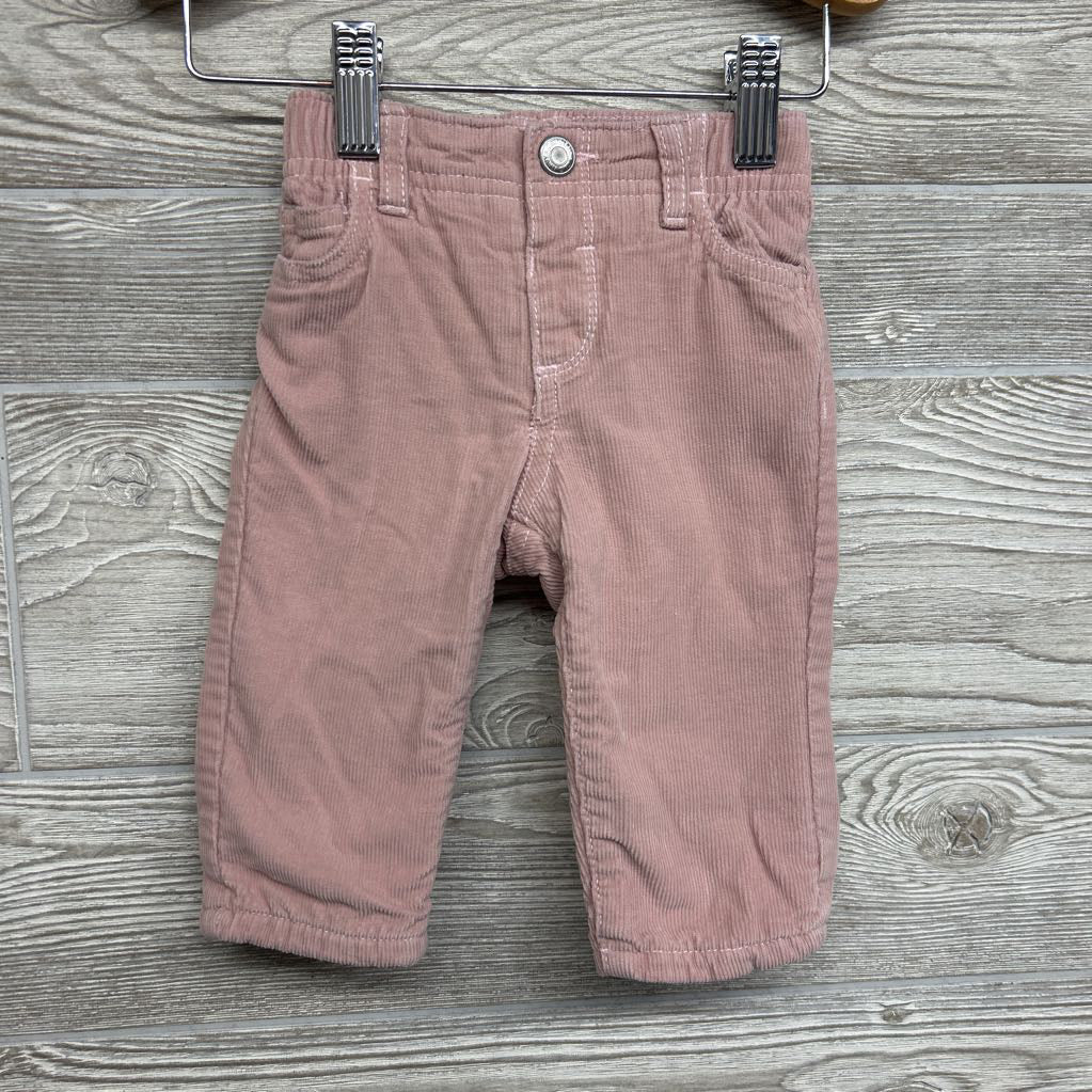 Fleece Lined Cord Pants 3-6M
