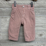Fleece Lined Cord Pants 3-6M
