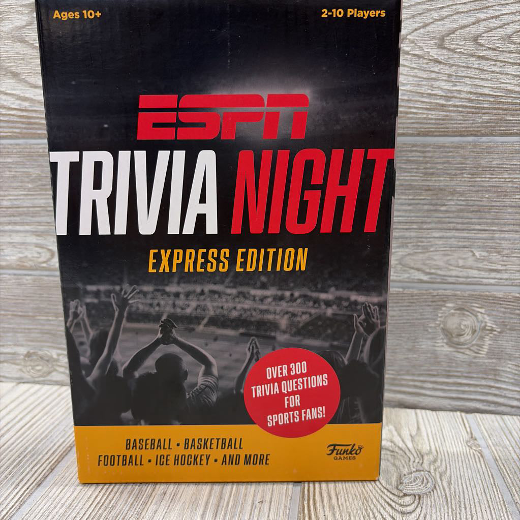 NEW ESPN Trivia Night Express Edition
