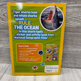 NEW Sharks Sticker Activity Book