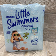 NEW 20 Pk Little Swimmers Diapers Size 3