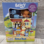 Bluey Tattle Tales Storybook W/ Figures