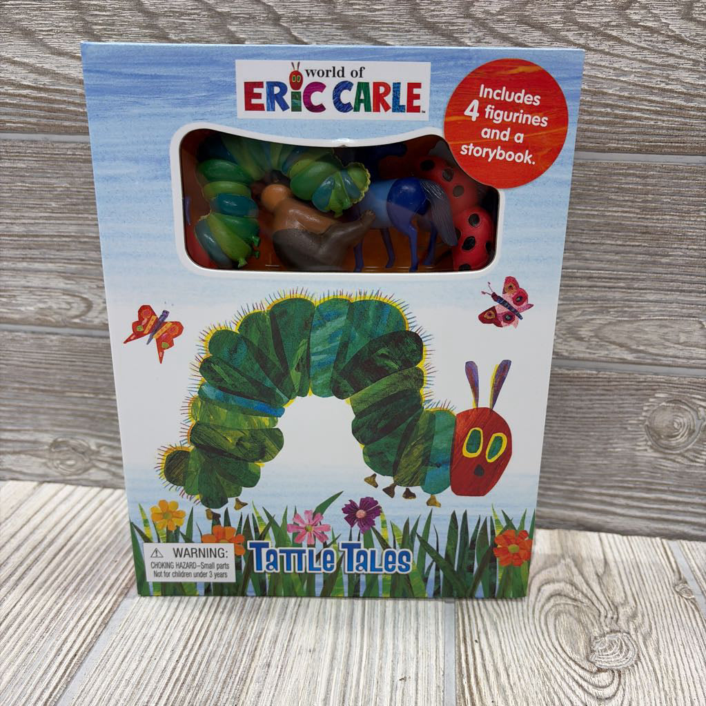 World Of Eric Carle Tattle Tales Storybook W/ Figures