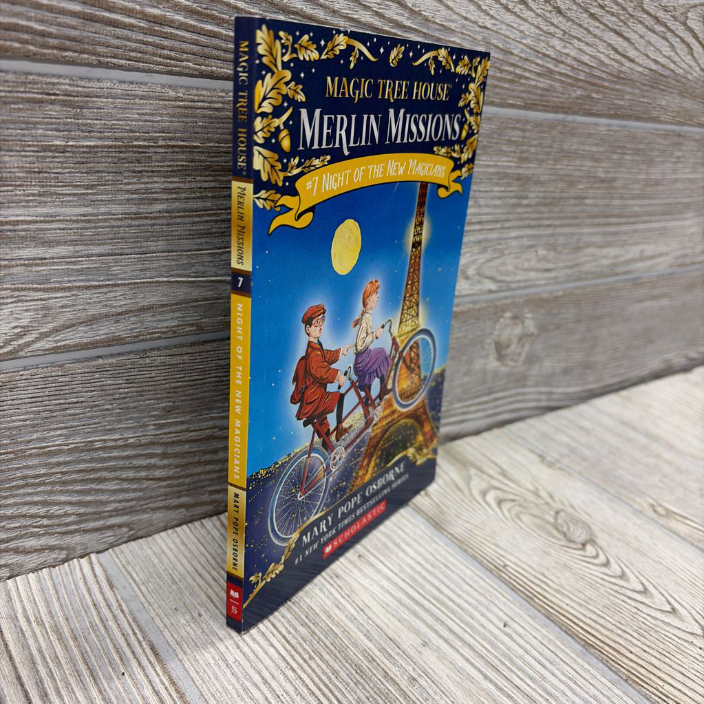 Magic Tree House Merlin Missions #7 Night Of The New Magicians Paperback Book