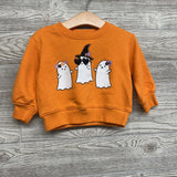 Crewneck & Flare Leggings Ghosts Bats 12M *