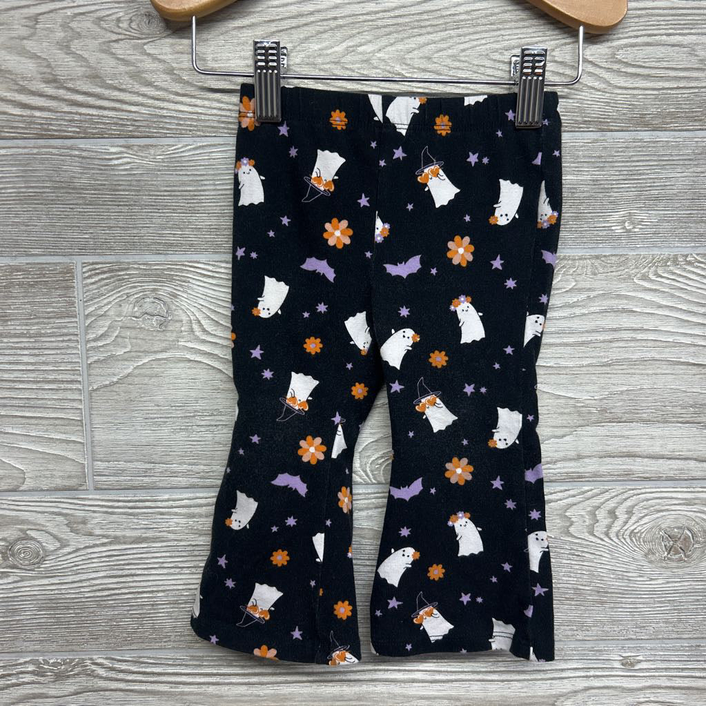 Crewneck & Flare Leggings Ghosts Bats 12M *