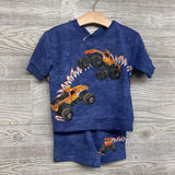 NEW Crewneck & French Terry Joggers Monster Truck 18M