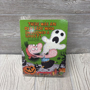 There Was An Old Lady Who Swallowed A Ghost! Hardcover Book