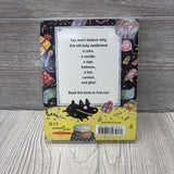 There Was An Old Lady Who Swallowed A Birthday Cake! Hardcover Book