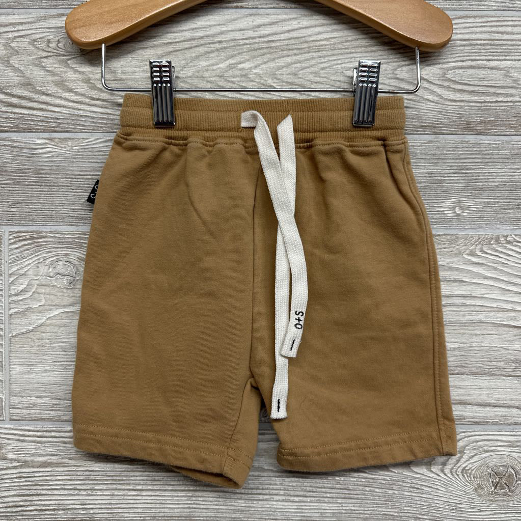 French Terry Drawstring Shorts 4T
