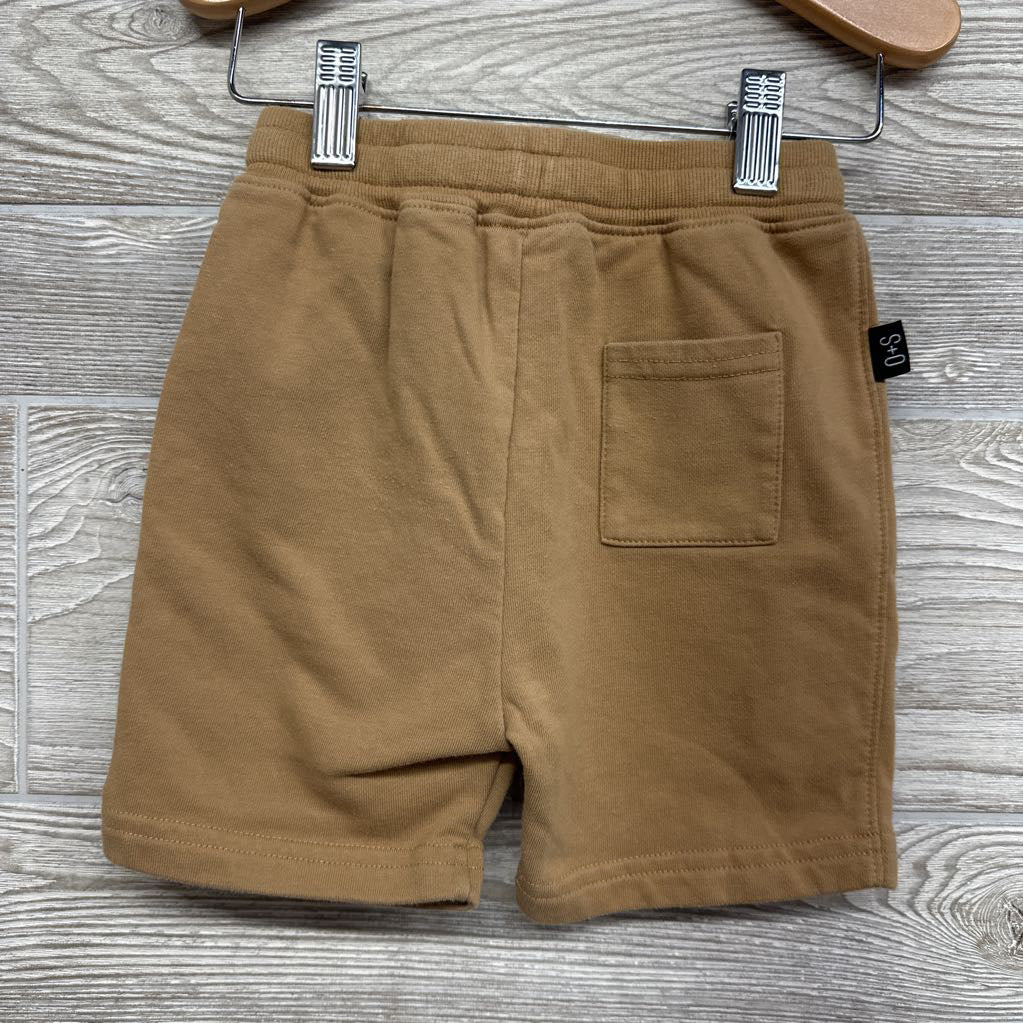 French Terry Drawstring Shorts 4T