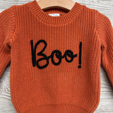 Chunky Knit Sweater Boo! 12-18M