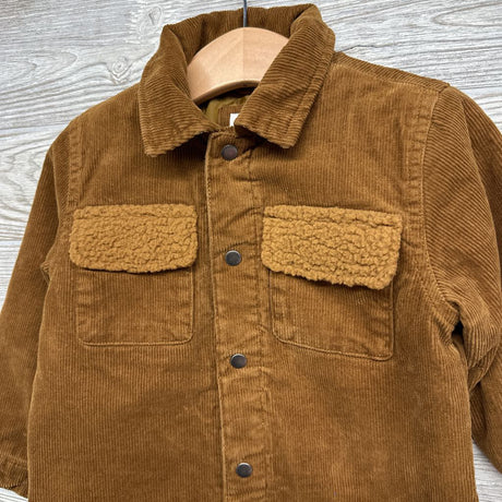 Button Up Cord Jacket 3T