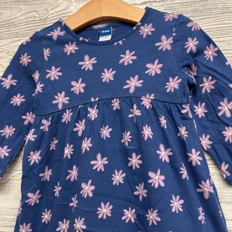LS Dress Flowers 18-24M