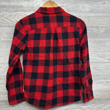 LS Button Up Flannel Shirt Buffalo Plaid 10