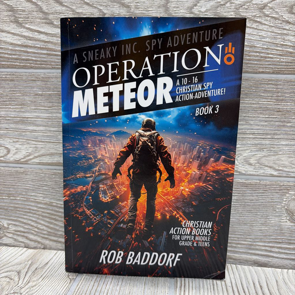 A Sneaky Inc. Spy Adventure Operation Meteor Paperback Book