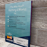 The Who Was? History Of The World Paperback Book