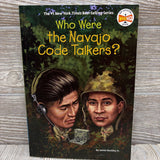 Who Were The Navajo Code Talkers? Paperback Book