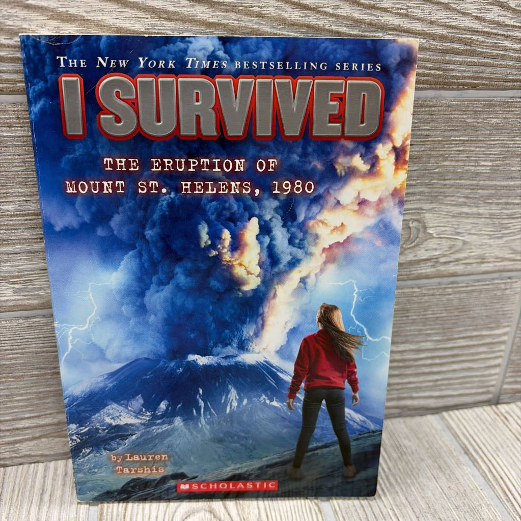I Survived The Eruption Of Mount St. Helens, 1980 Paperback Book