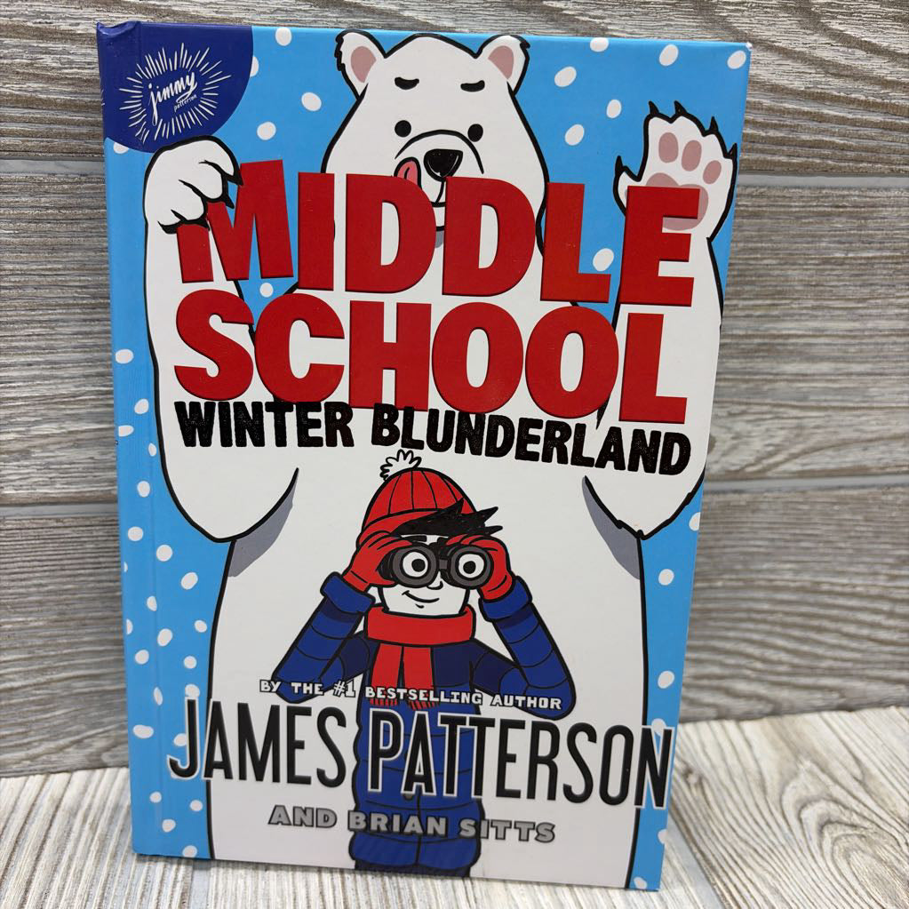 Middle School Winter Bluderland Hardcover Book