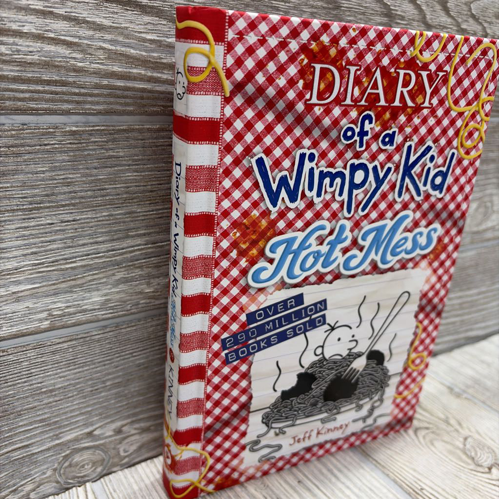 Diary Of A Wimpy Kid Hot Mess Hardcover Book