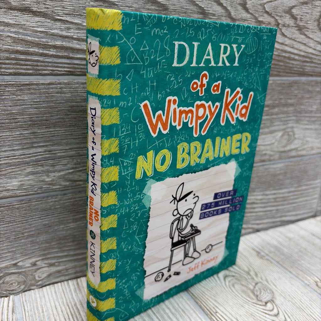 Diary Of A Wimpy Kid No Brainer Hardcover Book