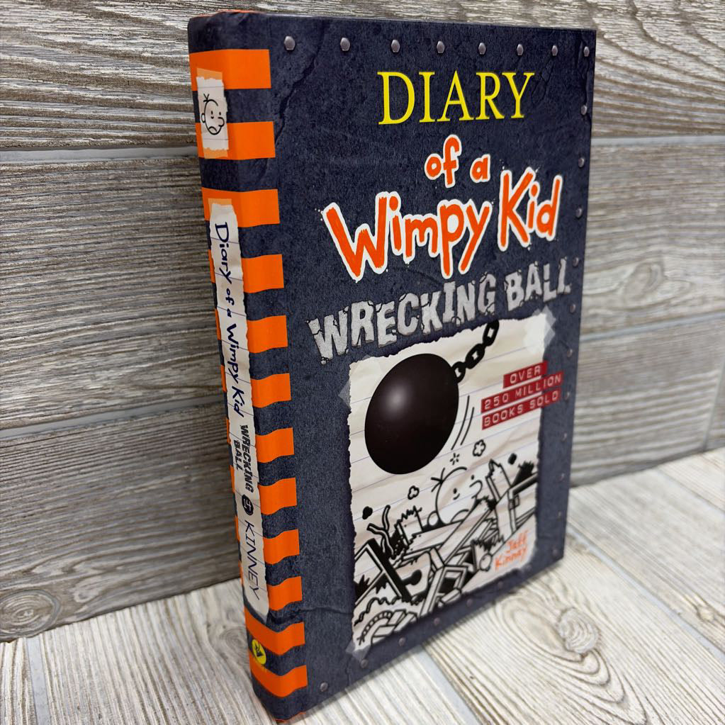 Diary Of A Wimpy Kid Wrecking Ball Hardcover Book