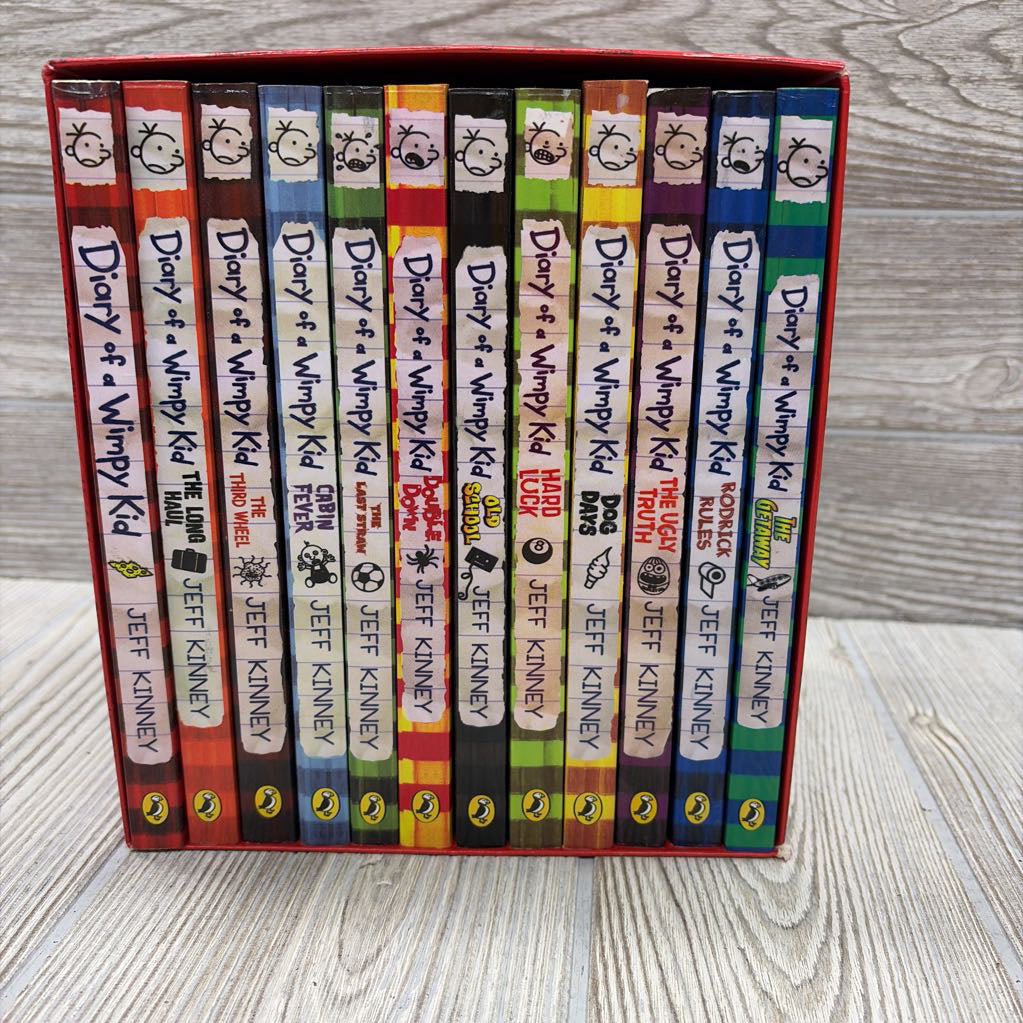 Diary Of A Wimpy Kid Box Of Books
