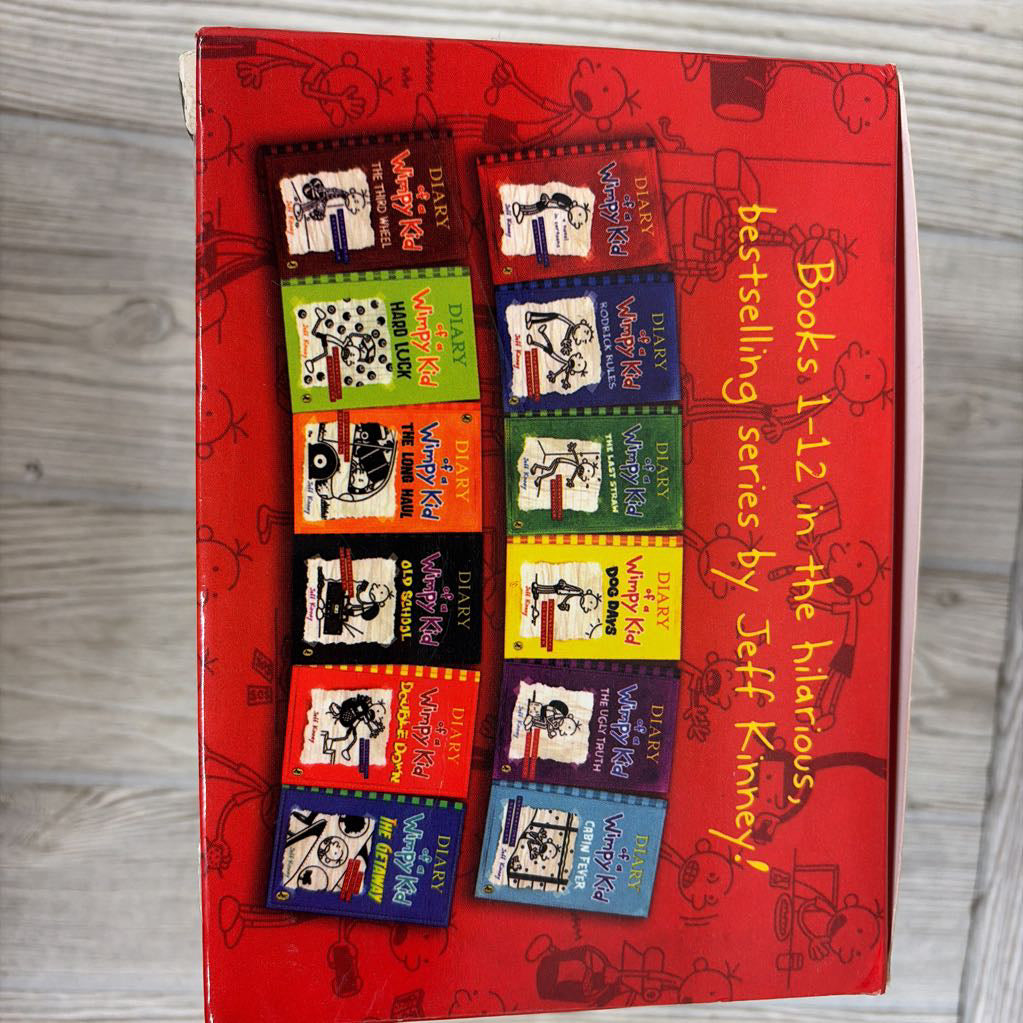 Diary Of A Wimpy Kid Box Of Books