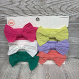 NEW 6 Pk Bow Headwraps