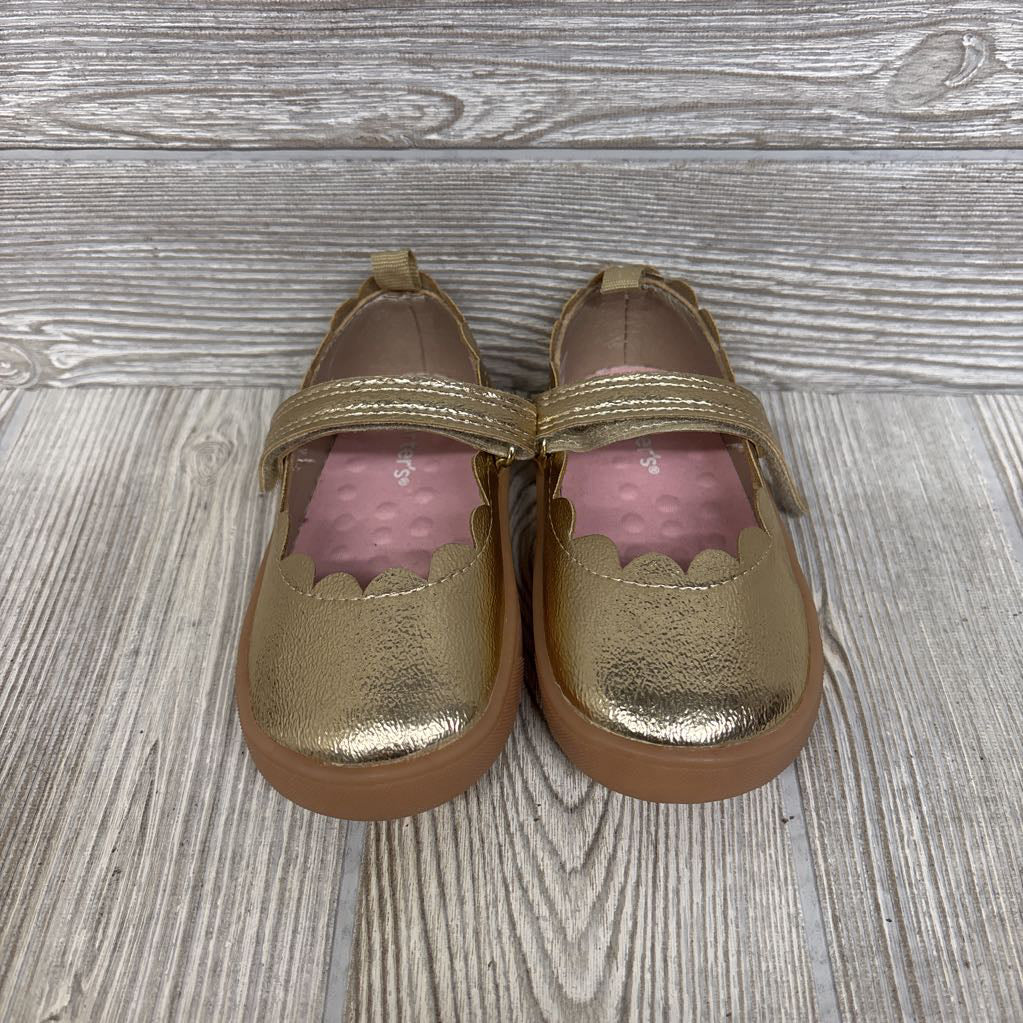 Myah Metallic Velcro Shoes 6C