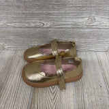 Myah Metallic Velcro Shoes 6C