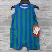 NEW Tank Shorty Romper Stripes 0-3M
