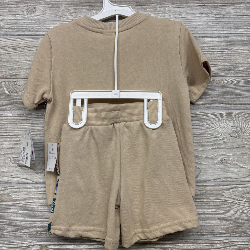 NEW Shirt & French Terry Shorts Rex Woody Forky 5T