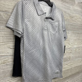 NEW Active Polo Shirt Printed & Woven Shorts 10