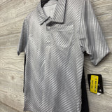 NEW Active Polo Shirt Printed & Woven Shorts 10