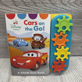 Cars On The Go W/ Gears Hardcover Book