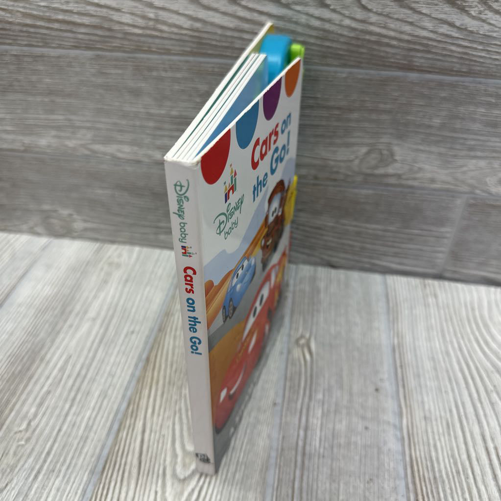 Cars On The Go W/ Gears Hardcover Book