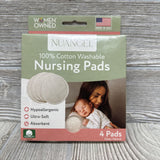 NEW Natural 4 Pk Washable Nursing Pads