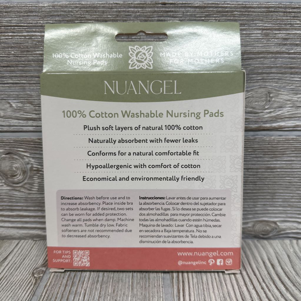 NEW Natural 4 Pk Washable Nursing Pads